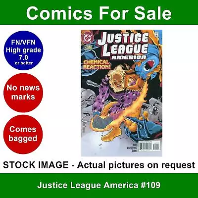 Buy DC Justice League America #109 Comic - FN/VFN Clean 01 March 1996 • 4.99£