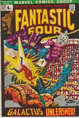 Buy Fantastic Four 122 ( Marvel 1972) Fn+ Silver Surfer Galactus • 25£