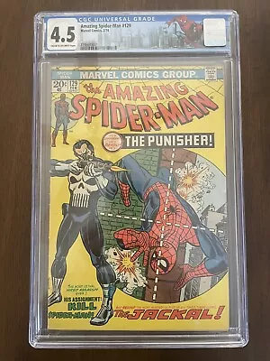 Buy Marvel Amazing Spider-Man #129 CGC 4.5 First Punisher • 843.88£