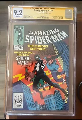 Buy Amazing Spider-man #252 Cgc 9.2 Signed And Remark Ron Frenz • 556.04£