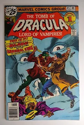Buy Marvel Tomb Of Dracula #45 1st Appearance Deacon Frost, Domini, Church Of Damned • 69.95£