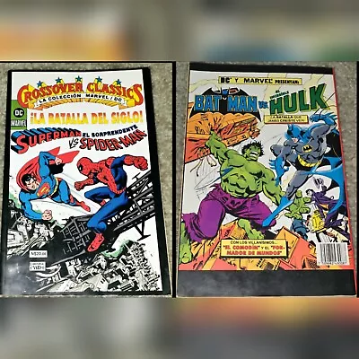 Buy Rare HTF Superman VS Spider-man 1 MX Crossover Editorial VID Batman Hulk Variant • 59.96£