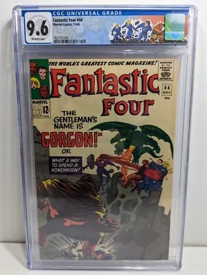Buy Fantastic Four #44 CGC 9.6 1965 1st Gorgon App • 1,621.86£