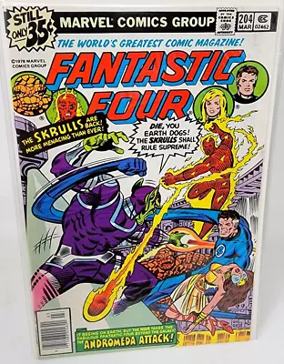 Buy Fantastic Four #204 Nova Prime Corps Adora Skrull X 1st Appearance *1979* 7.5* • 7.11£