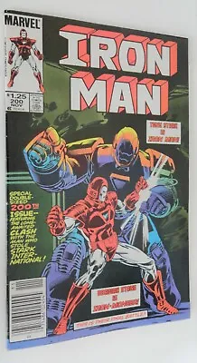 Buy Iron-man #200 52 Page Giant Tony Stark Returns 9.0/9.2 White Pages 1985 • 8.30£