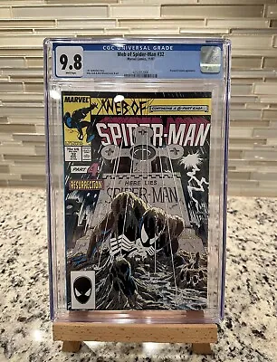 Buy Web Of Spider-Man #32 Vol 1 Comic Book - CGC 9.8 White Pages • 394.36£
