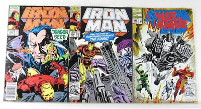 Buy IRON MAN #272 280 283 * Marvel Comics Lot * Vintage - War Machine • 8.62£