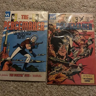 Buy The Peacemaker #1 & 2 (Modern Comics -1978)  Cena/Gunn HBOMax Series  REPRINT • 132.09£