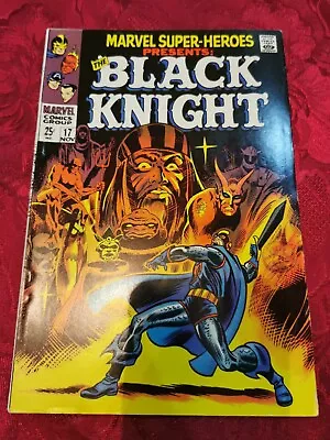 Buy Marvel Super-heroes Presents: The Black Knight #17 1st Solo & Origin. 1968 • 60£
