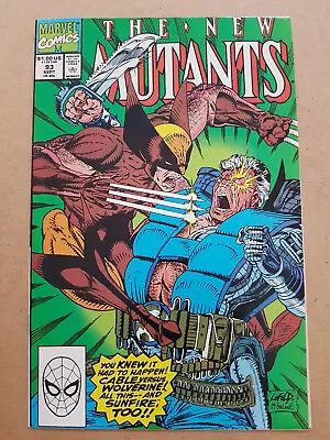 Buy New Mutants (Vol. 1) #93 - MARVEL Comics - September 1990 - FINE- 5.5 • 2£