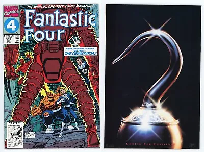 Buy Fantastic Four #359 (NM+ 9.6) 1st App Devos The Devastator 1991 Marvel Comics • 19.78£