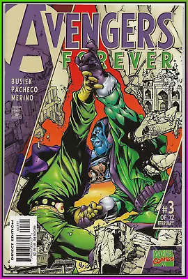 Buy Avengers Forever #3 (1999) Kang Vs Immortus Cvr Pacheco Busiek Mcu Disney+ Nm • 7.99£