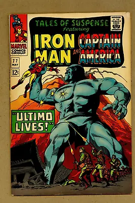Buy Tales Of Suspense 77 (VG+) Iron Man Cap America 1st Peggy Carter '66 Marvel X401 • 38.75£