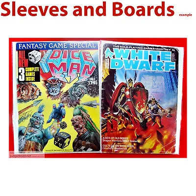 Buy Role Play Game Magazine Bags ONLY (Size5 For A4) Resealable Acid-Free X 10.  New • 9.99£