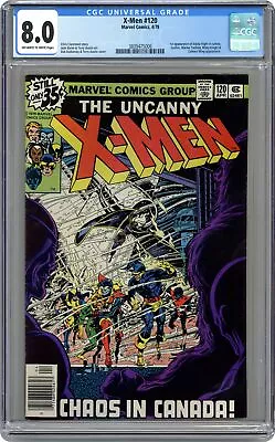 Buy Uncanny X-Men #120 CGC 8.0 1979 3809475006 1st App. Alpha Flight (cameo) • 211.87£