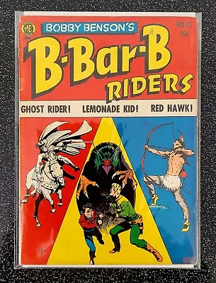 Buy Golden Age 10 Cents Pre Code B-Bar-B Riders #13 Ghost Rider Frank Frazetta Cover • 100£