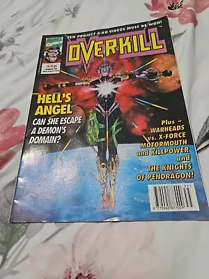 Buy Overkill # 10  Marvel UK Sci-Fi Magazine  28 Th. August   1992 • 4.50£