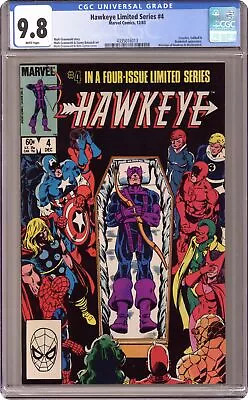 Buy Hawkeye #4 CGC 9.8 1983 4335016013 • 94.87£