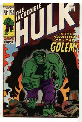 Buy Incredible Hulk #134--comic Book--Marvel--1970--FN • 23.51£