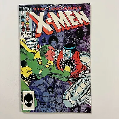 Buy Uncanny X-men 191 1st Appearance Nimrod (1985, Marvel) • 11.87£