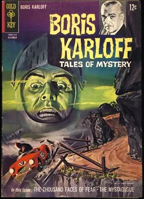 Buy BORIS KARLOFF TALES OF MYSTERY #8 1964 FN+  Thousand Faces Of Fear  FRANK THORNE • 11.91£