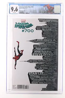 Buy Amazing Spider-Man #700 - Marvel Comics 2013 CGC 9.6  Martin Variant • 78.05£