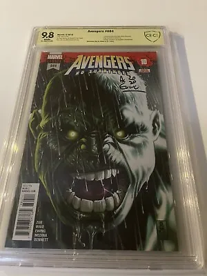 Buy Avengers #684 CGC 9.8 First Immortal Hulk Signed By Al Ewing • 157.69£