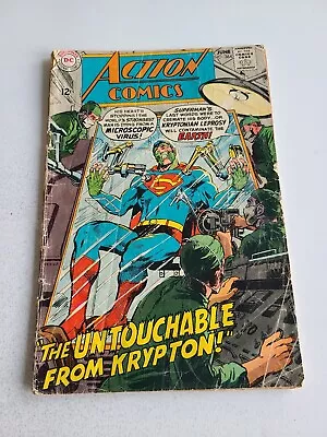 Buy Action Comics #364 (DC 1968) VG+ Superman Virus X Neal Adams Cover - FR/G 1.5 • 4.73£
