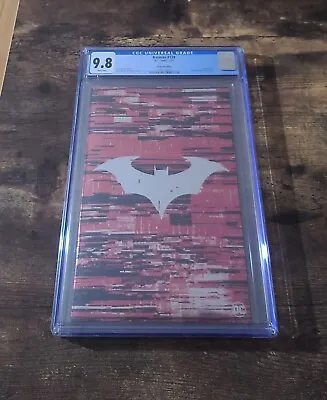 Buy Batman #139 CGC 9.8 Graded Bat Symbol Glitch FOIL Variant Edition DC 2023 • 55.31£