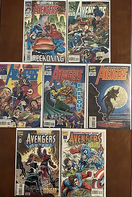 Buy Avengers Lot Of 7! 368 370 373 378 379 380 387! 1st Delta Force! Gemini Mailer! • 7.88£