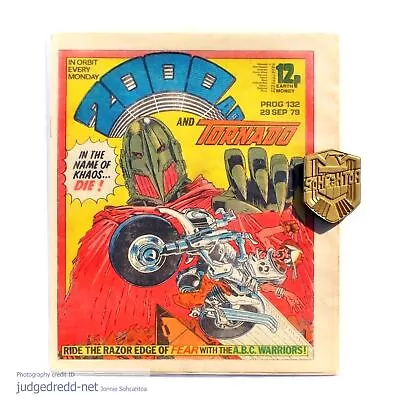 Buy 2000AD Prog 132 Star Wars Item Judge Dredd + Comic Bag  27 9 79 1979 (e . • 1.99£