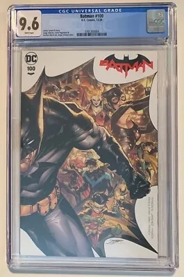 Buy BATMAN #100 (12'20) CGC 9.6 NM+ JIMENEZ WRAPAROUND COVER 1st GHOSTMAKER DC COMIC • 29.87£