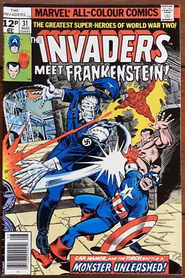 Buy The Invaders 31, Marvel Comics, August 1978, Fn • 4.99£