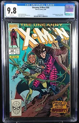 Buy Uncanny X-Men #266 Marvel CGC 9.8 WP (1990) First Appearance Gambit • 558.97£