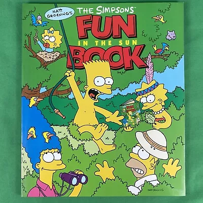 Buy Simpsons Fun In The Sun NM+ 1992 Matt Groening First Edition 1st Print Unread • 10.79£