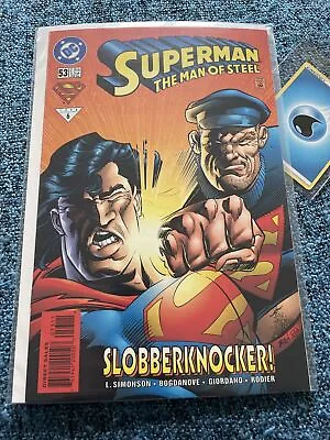 Buy Superman: The Man Of Steel #53 1996 DC Comics • 4.50£