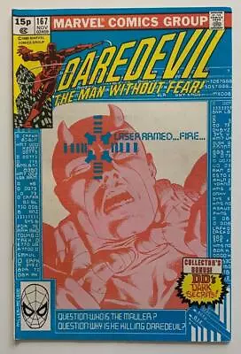 Buy Daredevil #167. Bronze Age Issue (Marvel 1980) FN/VF Condition. • 14.95£