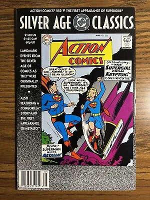 Buy Dc Silver Age Classics Nn 1st App Of Supergirl Action Comics 252 Reprint 1992 A • 3.57£
