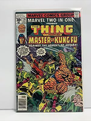 Buy Marvel Two-In-One #29 Thing Spider-Woman Master Of Kung Fu - July 1977 Comic • 7.84£