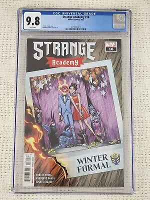 Buy Strange Academy #16 CGC 9.8 Marvel 1st Full Appearance Howie Key 2022 Young! • 37.05£