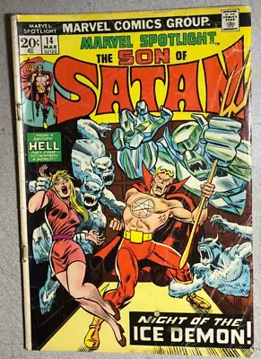 Buy MARVEL SPOTLIGHT #14 Son Of Satan (1974) Marvel Comics VG/VG+ • 11.82£