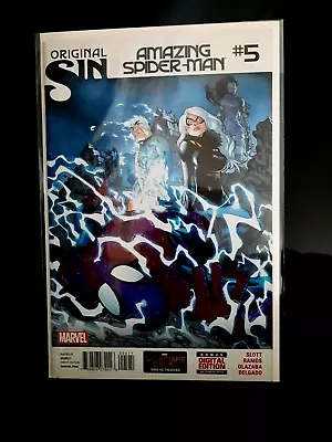 Buy THE AMAZING SPIDER-MAN #5 - 2nd Silk 2014 VF+ Marvel Comics • 6.99£