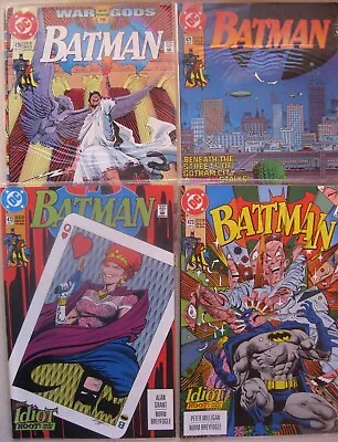 Buy Batman #470-473 (DC, 1991-1992, Sold As Lot) NEAR MINT, Bagged • 12.79£