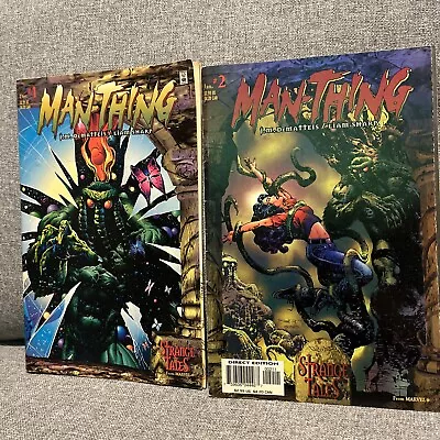 Buy Man-Thing #1 & #2 Comic Book Bundle 1997 Marvel Strange Tales • 8.99£