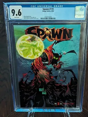 Buy 🔥 SPAWN #119 CGC 9.6 Greg Capullo Cover 🔑 Key Graded Image Comics Comic Book • 151.83£