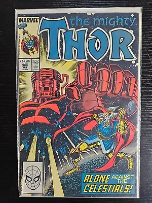 Buy Marvel Comics 1988 Mighty Thor #388 1st Appearance Celestial Exitar Nice Copy! • 11.15£