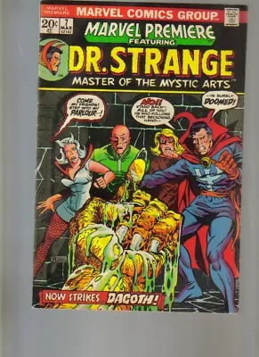 Buy Marvel Premiere   Dr. Strange   Vol. 1 # 7 Fn+. Cond. 1973 Bagged & Boarded • 11.79£