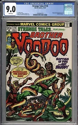 Buy Strange Tales #170, CGC 9.0 VF/NM; 2nd Appearance Brother Voodoo • 127.88£