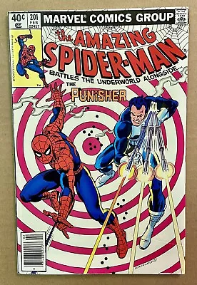 Buy Amazing Spider-man #201 NM 1980 Punisher/newsstand Edition • 38.92£