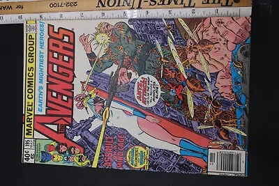 Buy Marvel COmics The Avengers #195 1st Taskmaster Cameo 1980 Comic Book • 20.05£